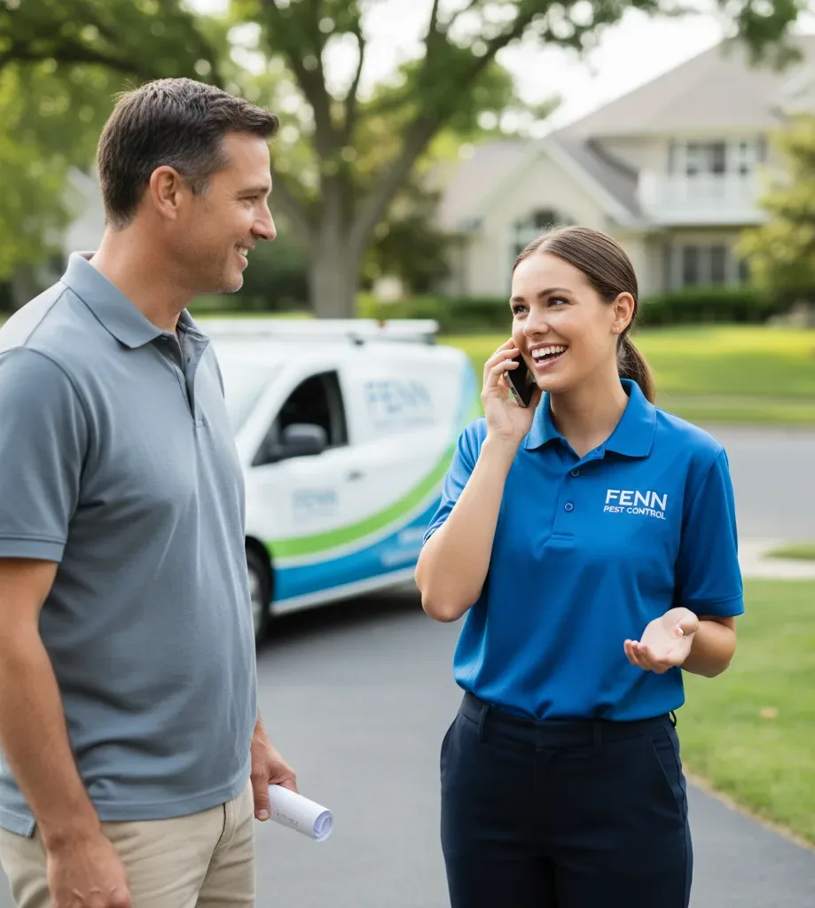 Fenn Pest Control customer support in Shepherdstown